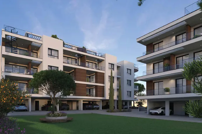 Жилой комплекс с парком рядом с центром Лимасола, Кипр