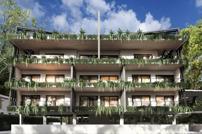 Новый комплекс меблированных апартаментов с парковкой в центре Лимасола, Кипр