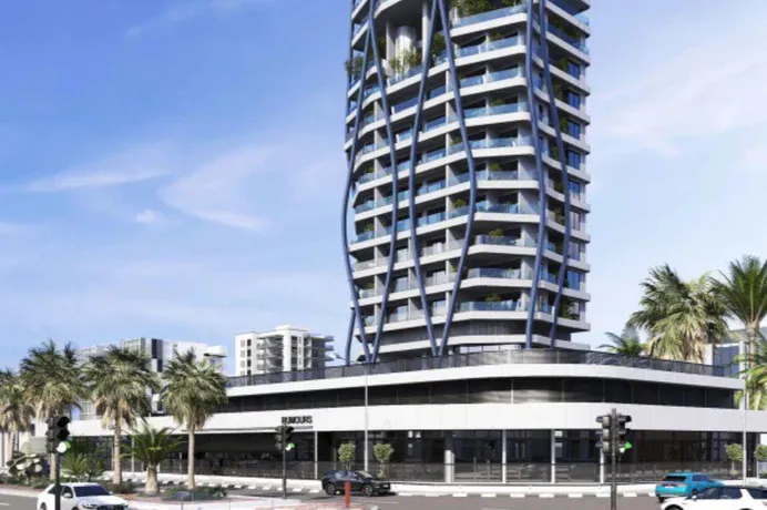 Новая резиденция с бассейном и просторными общими зонами в 1 минуте от пляжа, Лимасол, Кипр