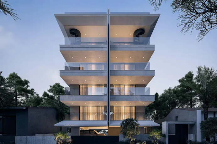 Новая резиденция в 3 минутах от пляжа с Голубым флагом, Лимасол, Кипр