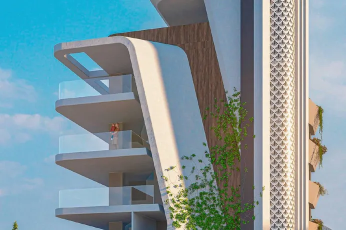 Новый закрытый комплекс с бассейном и тренажерным залом в самом сердце Лимасола, Кипр