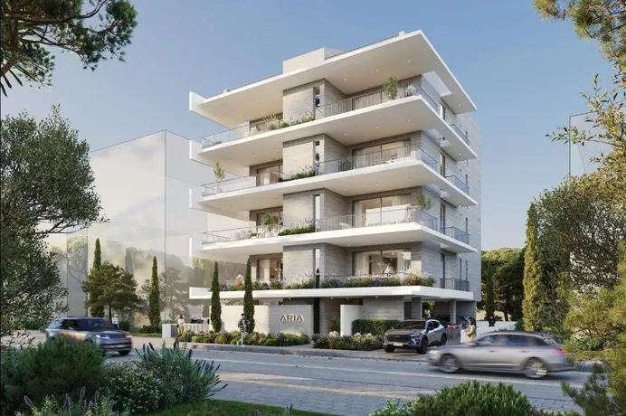Новый закрытый комплекс с видом на море в центре Пафоса, Кипр