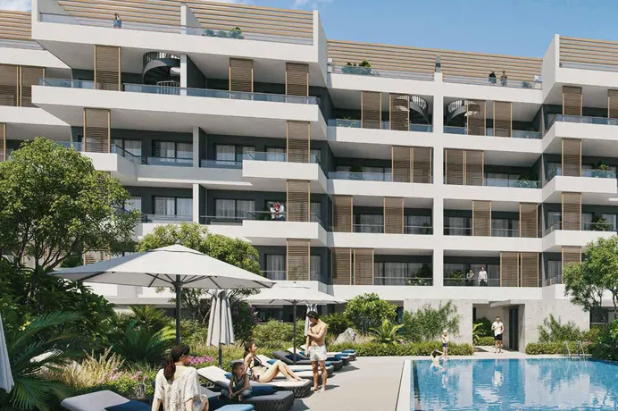 Новый проект с бассейном и садами, Лимасол, Кипр